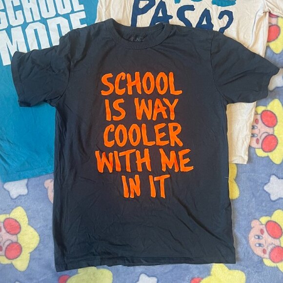 set of 5 cotton t-shirts Boys size L 10/12 - Picture 6 of 11